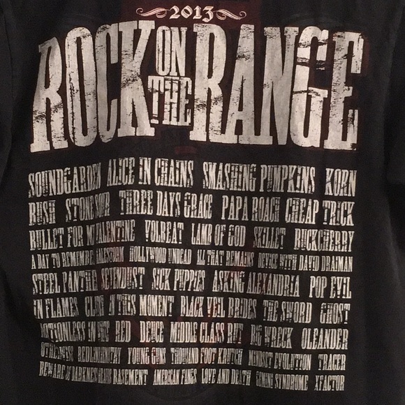 Rock On The Range Graphics Concert Event T-shirt M - Picture 5 of 7